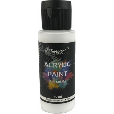 Artmagico akrylová farba 59 ml Titanium white