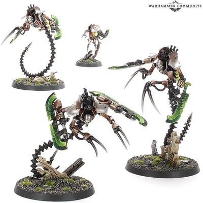 GW Warhammer Necrons: Ophydian Destroyers