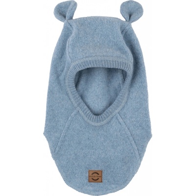 MIKK LINE Dětská kukla s oušky Faded Denim Melange Mikk Line – Zbozi.Blesk.cz