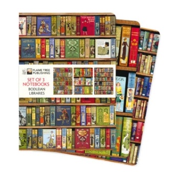 Flame Tree Publishing Bodleian Libraries Set of 3 Standard Notebooks