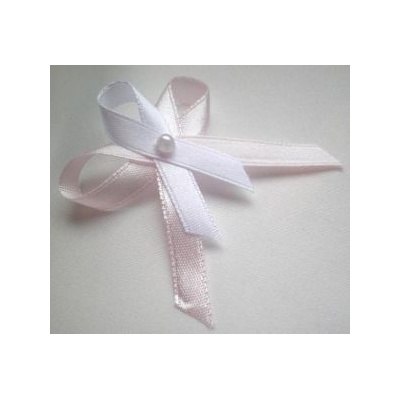 Růžovo - bílý vývazek (malý)