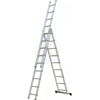 ТУНДЖА Стълба алуминиева трираменна 11 стъпала 7.20м ТУНДЖА (9700546)