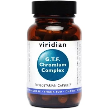 Image 1 of Viridian G. T. F. Chromium Complex [30 капсули]