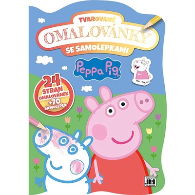 Jiri Models Peppa Pig Tvarované omalovánky