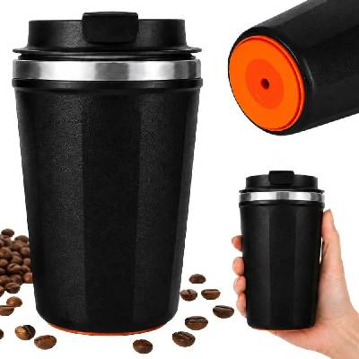 Verk termohrnek s přísavkou proti převržení 380 ml černý