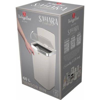 Berlingerhaus se senzorovým otvíráním 60 l Sahara Collection BH-9793