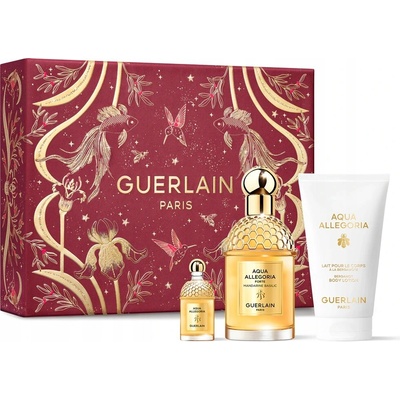 Guerlain Aqua Allegoria Forte Florabloom EDP 75 ml + tělové mléko 75 ml + miniatura 7,5 ml dámská dárková sada