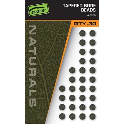 Fox korálky EDGES Naturals Tapered Bore Beads Priemer: 4 mm