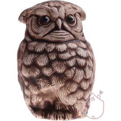 Sýček keramická dekorace Houkal