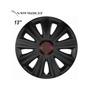Versaco Тасове за джанти 13'' Versaco Carbon Aviator - RR Black