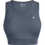 Ortovox Дамски спортен сутиен Ortovox Women's All Mountain Top Sports bra - Dark Arctic Grey (114-3890-0312)