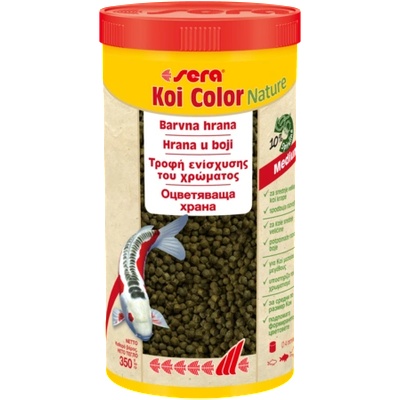 Sera Koi Color Nature Medium за Кои между 12 и 25см 1L, 35 gr