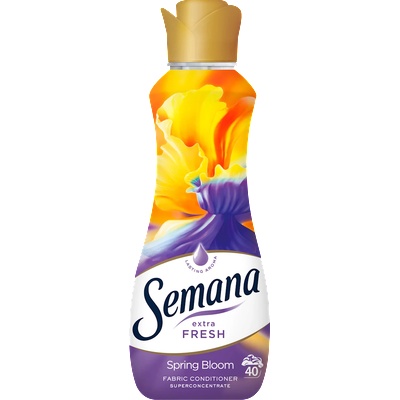 Semana Spring Bloom омекотител, 800мл, 40 пранета