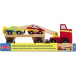 Melissa & Doug дървен магнитен товаро-разтоварващ автомобил (6073164)