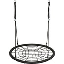 Modern Home zahradní houpačka hnízdo 100 cm černá