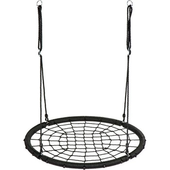 Modern Home zahradní houpačka hnízdo 100 cm černá