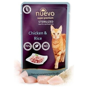 Nuevo Poultry & Rice Sterilized 85 g