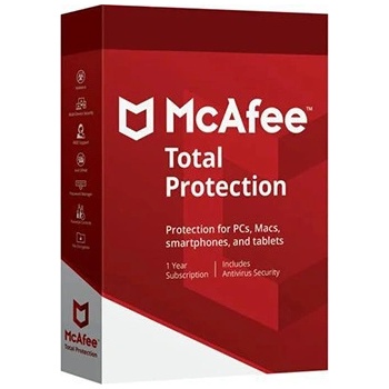 MCAFEE TOTAL PROTECTION 1 lic. 1 ROK (MTPEBF1RAA)