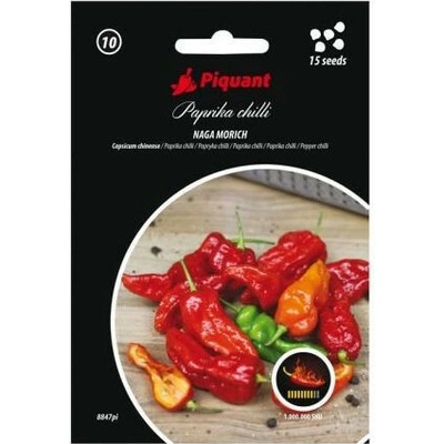 Piquant NAGA MORICH semínka chilli papriček 15 s