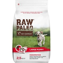 Vetexpert Raw Paleo Beef Puppy large 2,5 kg