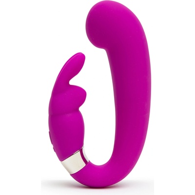 Happyrabbit Mini G dobíjací na bod G s kmitaním fialový