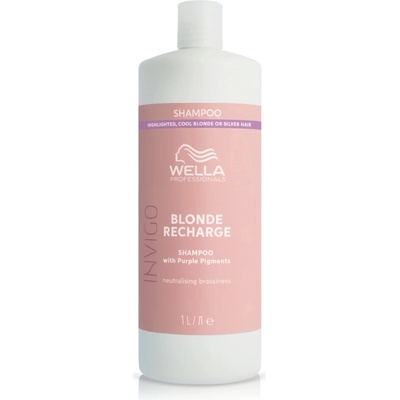 Wella Professionals Invigo Blonde Recharge Color Refreshing Shampoo 1000 ml