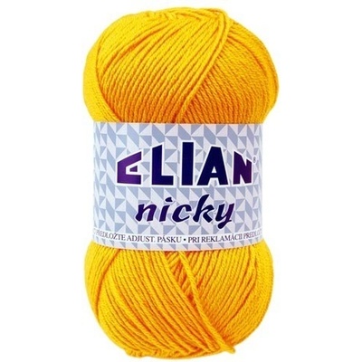 VSV Pletací příze Elian Nicky 10333 - žlutá