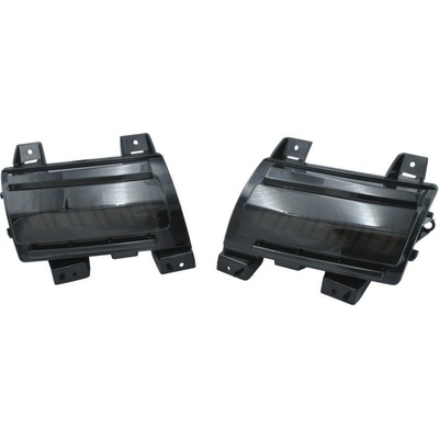 Sada LED blinkrov a obrysových svetiel, Dymové, Predné, Sport, Jeep Wrangler JL, Jeep Gladiator JT