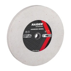 Raider Диск за шмиргел бял Р60 Ø 200х20х16 мм raider