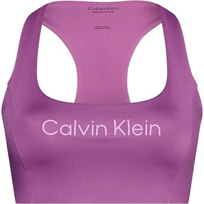 Calvin Klein Дамски сутиен Calvin Klein Medium Support Sports Bra - Лилав