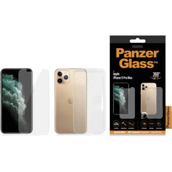 Panzer Стъклен протектор + Гръб Iphone 11 Pro Max PanzerGlass, Antibacterial