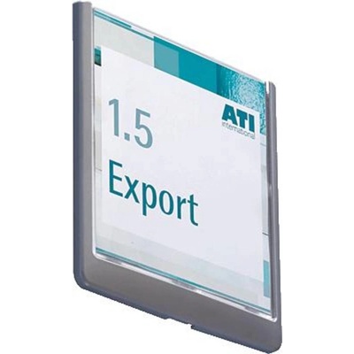 Durable dverné štítok CLICK SIGN - 4862 (š x v) 149 mm x 148.5 mm grafit 486237; 486237