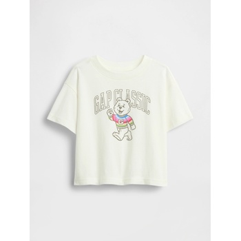 GAP Детска тениска с логото на GAP GAP | Byal | Момчешки | 12-18 месеца