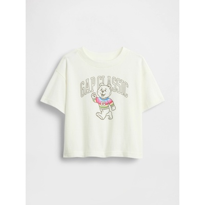 GAP Детска тениска с логото на GAP GAP | Byal | Момчешки | 12-18 месеца