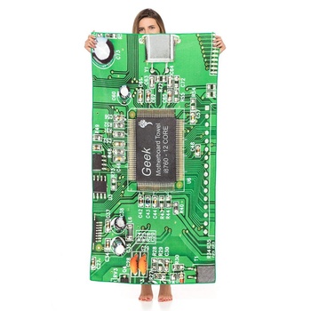 Image 1 of Dreboliiki Плажна Кърпа - Компютърно Дъно (160 х 80см. )