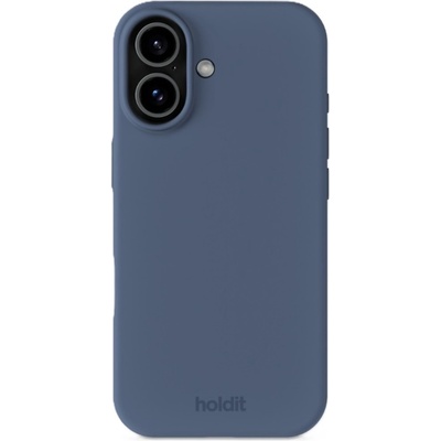Holdit Гръб Holdit Silicone за iPhone 17 - Pacific Blue