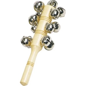 Goki Детски музикален инструмент Toys Pure - Пръчка с 13 звънчета (15280) - ozone