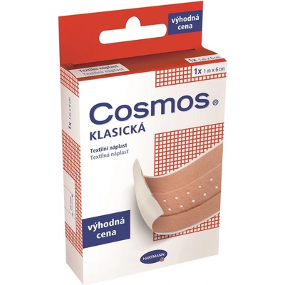Cosmos Klasická textilná náplasť 1 m x 6 cm