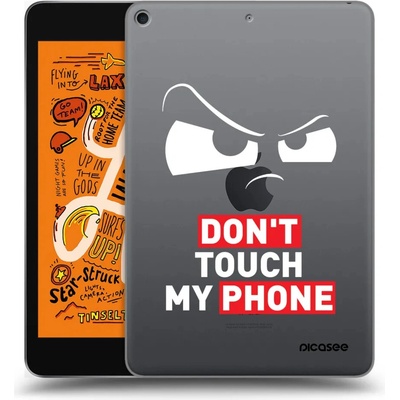 Picasee silikónový prehľadný obal Apple iPad mini 2019 5. generace Cloudy Eye Transparent