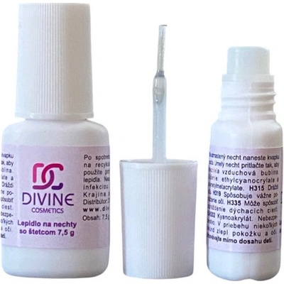 DIVINE cosmetics G07 Lepidlo na nechty so štetcom 7,5 g