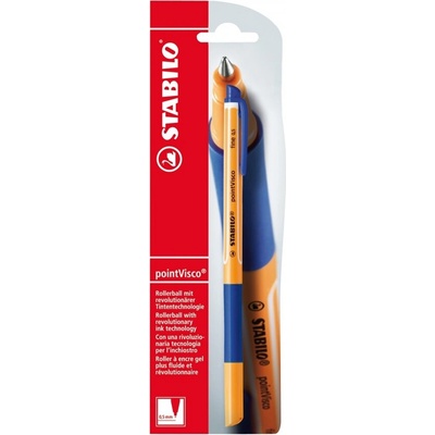 STABILO Ролер химикалка, Stabilo, pointVisco fine 0.5, Син (STB-36726-10)