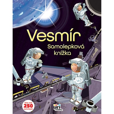 Jiri Models a.s. velká samolepková knížka vesmír