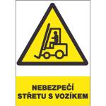 ČERVA EXPORT IMPORT a. s CERVA 13032 T. / Предпазен знак "ОПАСНОСТ ОТ СБЛЪСЪК С ИНВАЛИДНА КОЛИЧКА" - 30x21 см (9903003999999)