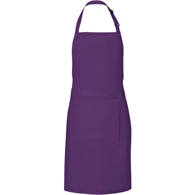 Link Kitchen Wear Unisex grilovací zástěra X987 Purple Pantone 269 85x72cm