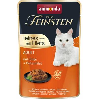Animonda Vom Feinsten Adult Feine Filets kuřecí a krůtí filety 36x85 g
