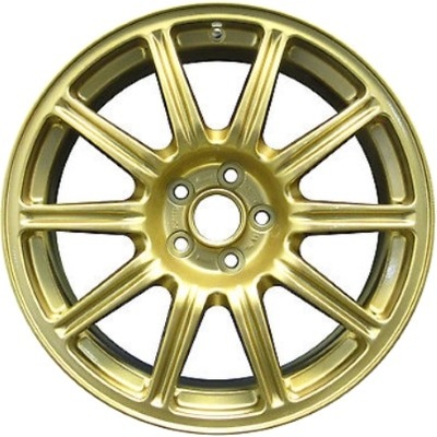 Subaru Impreza, Zlatá metalíza pre disky BBS, originálny odtieň, 1000ml