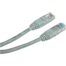 Logo 24131 UTP patch, Cat.5e, RJ45, netienený, krížený, 10m, šedý
