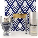 Paco Rabanne Комплект за мъже Paco Rabanne Invictus - Eau de Toilette за мъже 100 мл + Mini 10 мл + Дезодорант DEO 150 мл