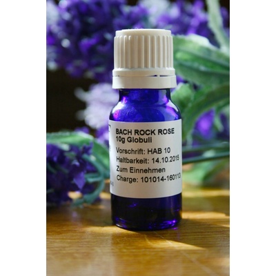 Bachovy květové esence Rock Rose Globuli 10 g