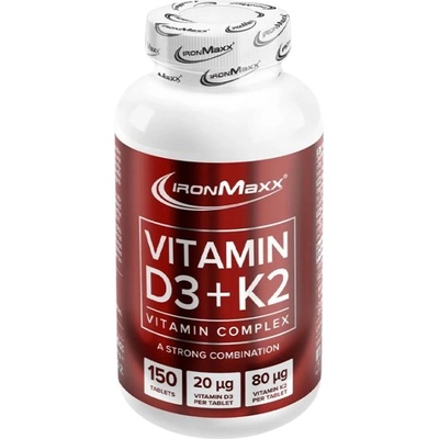 IronMaxx Vitamin D3 + K2 [150 Таблетки]